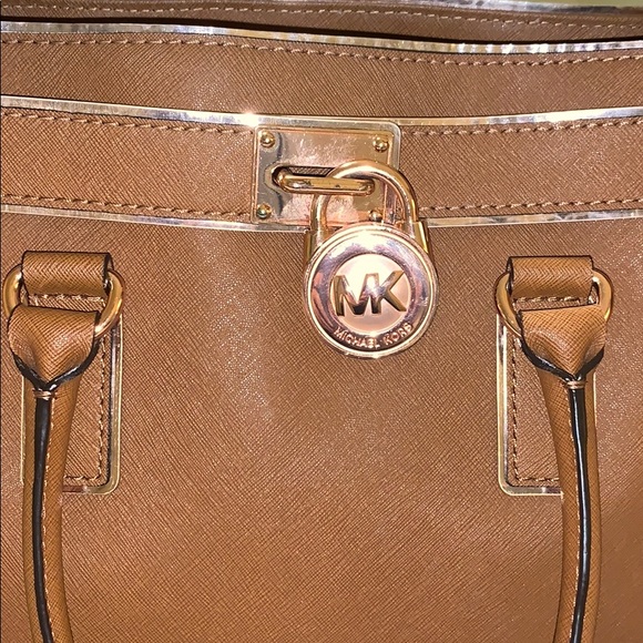 Michael Kors Cognac Hamilton Tote - Picture 2 of 7